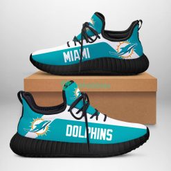 Miami Dolphins Fan Gift Sneakers Reze Shoes Product Photo 1