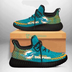 Miami Dolphins Sneakers Custom Reze Shoes For Fans Product Photo 2