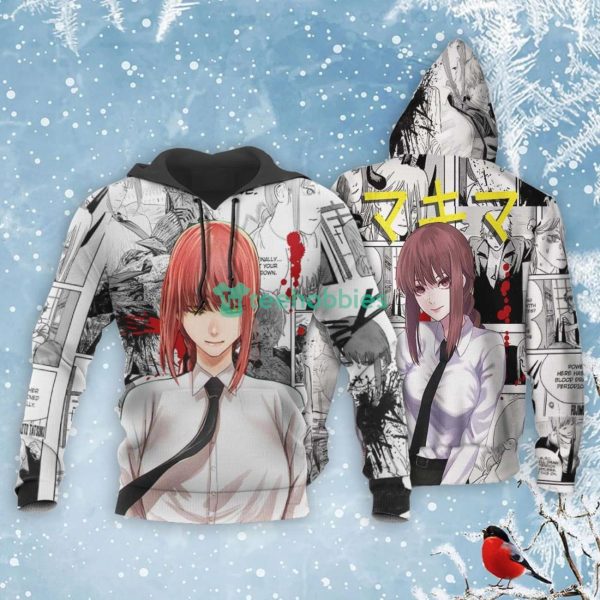 Mikima All Over Printed 3D Shirt Custom Manga Style Chainsaw Man Anime Fans Product Photo 3