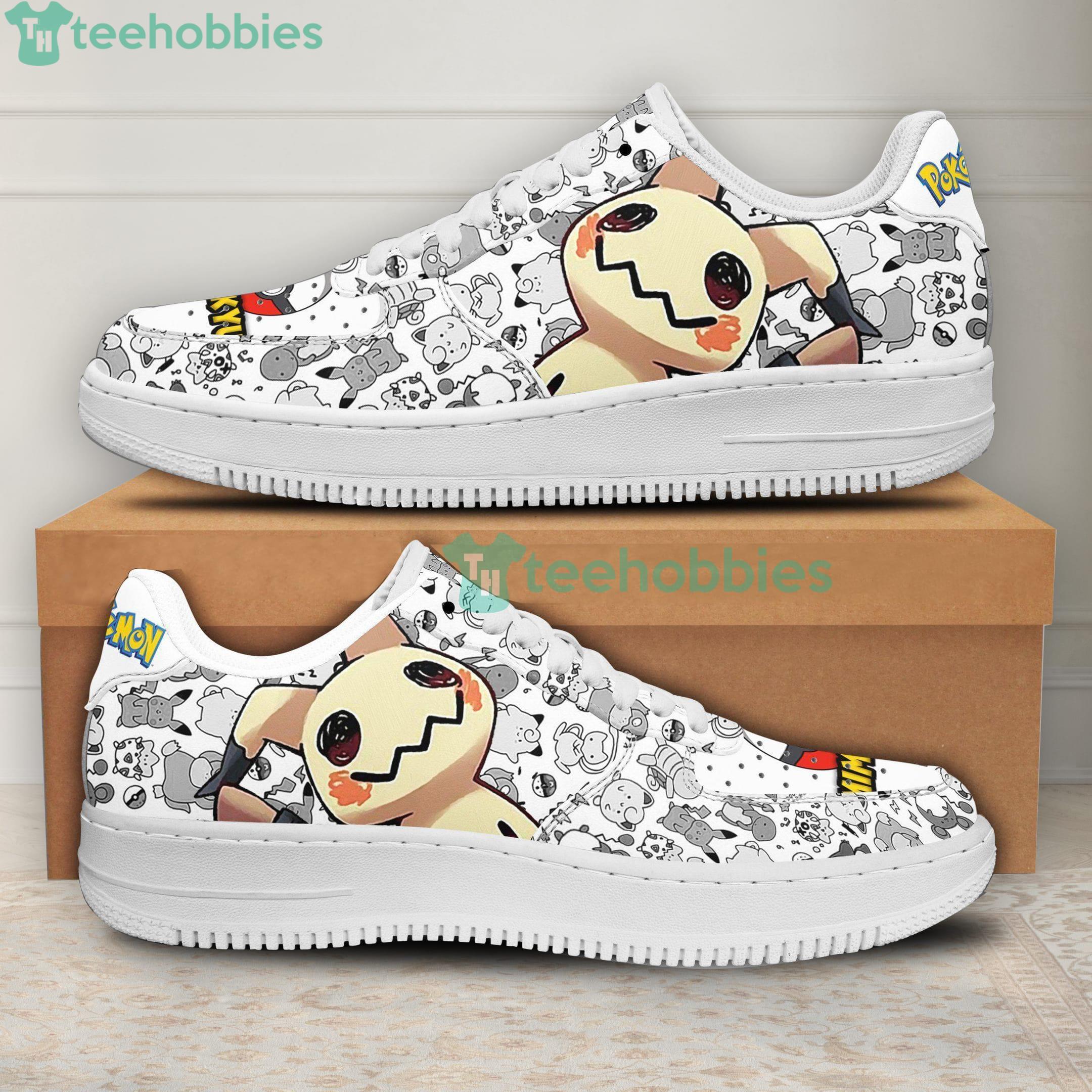 Mimikyu Pokemon Anime Air Force Shoes For Fansproduct photo 1