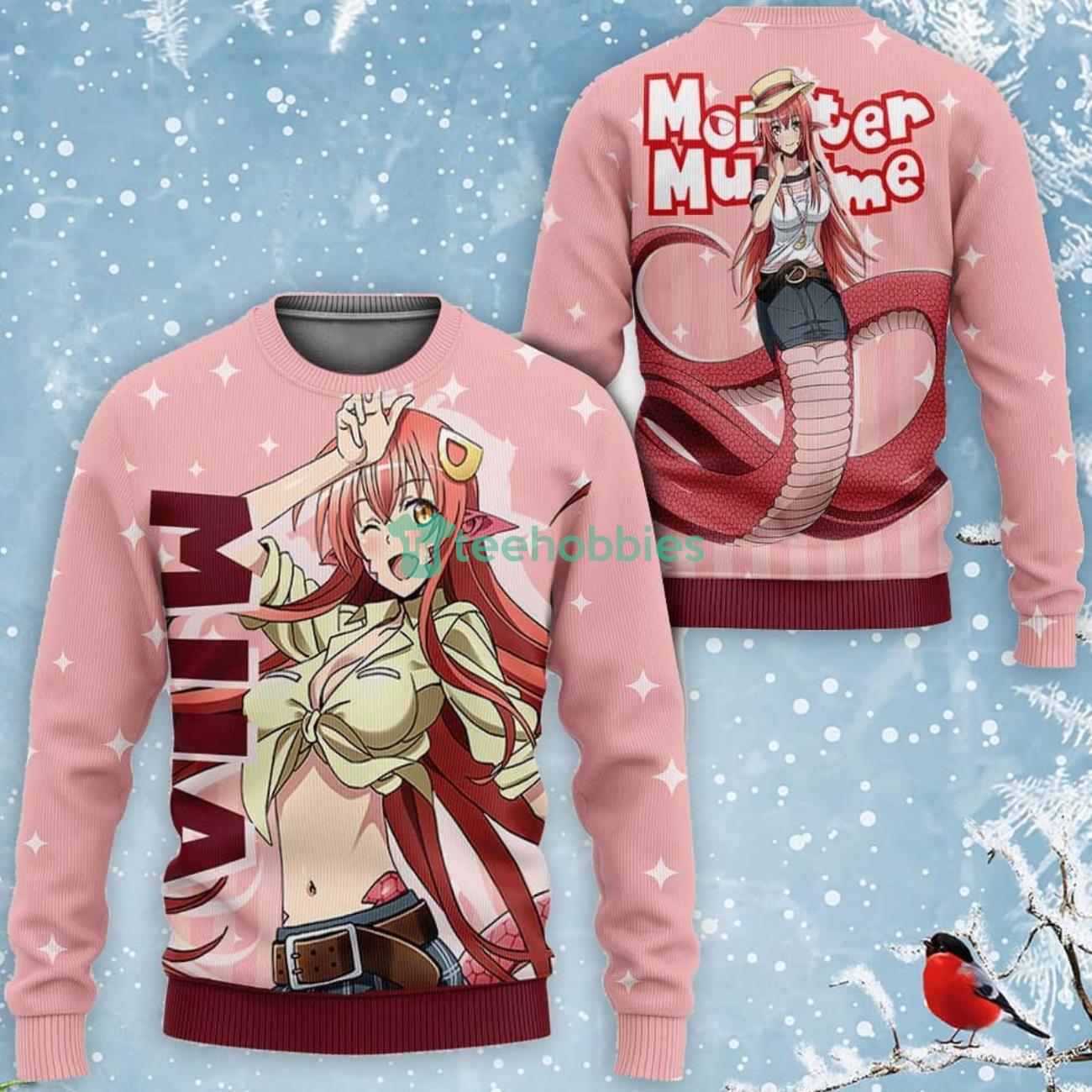 Monster Musume Miia All Over Printed 3D Shirt Custom Anime Fans Product Photo 2 Product photo 2