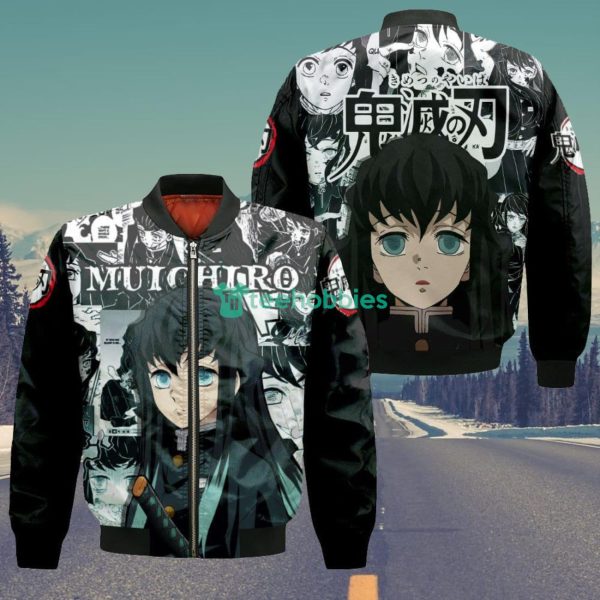 Muichiro Tokito All Over Printed 3D Shirt Custom Kimetsu Anime Fans Manga Style Product Photo 4