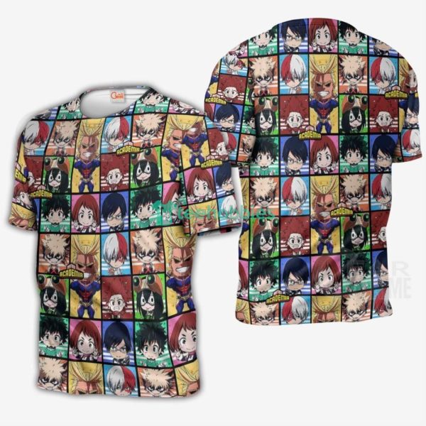 My Hero Academia Anime Fans All Over Printed 3D Shirt Characters Custom Anime Fans Product Photo 5