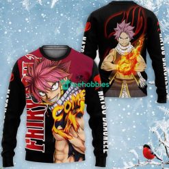 Natsu Dragneel All Over Printed 3D Shirt Fairy Tail Anime Fans Product Photo 2