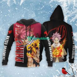 Natsu Dragneel All Over Printed 3D Shirt Fairy Tail Anime Fans Product Photo 3