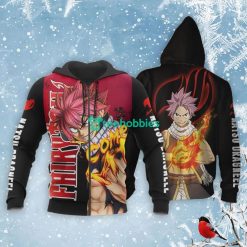 Natsu Dragneel All Over Printed 3D Shirt Fairy Tail Anime Fans Product Photo 1