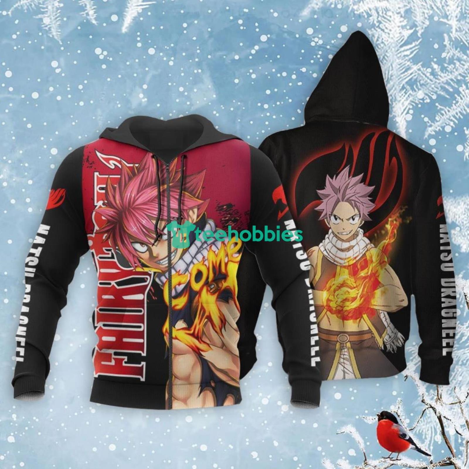 Natsu Dragneel All Over Printed 3D Shirt Fairy Tail Anime Fans Product Photo 1 Product photo 1
