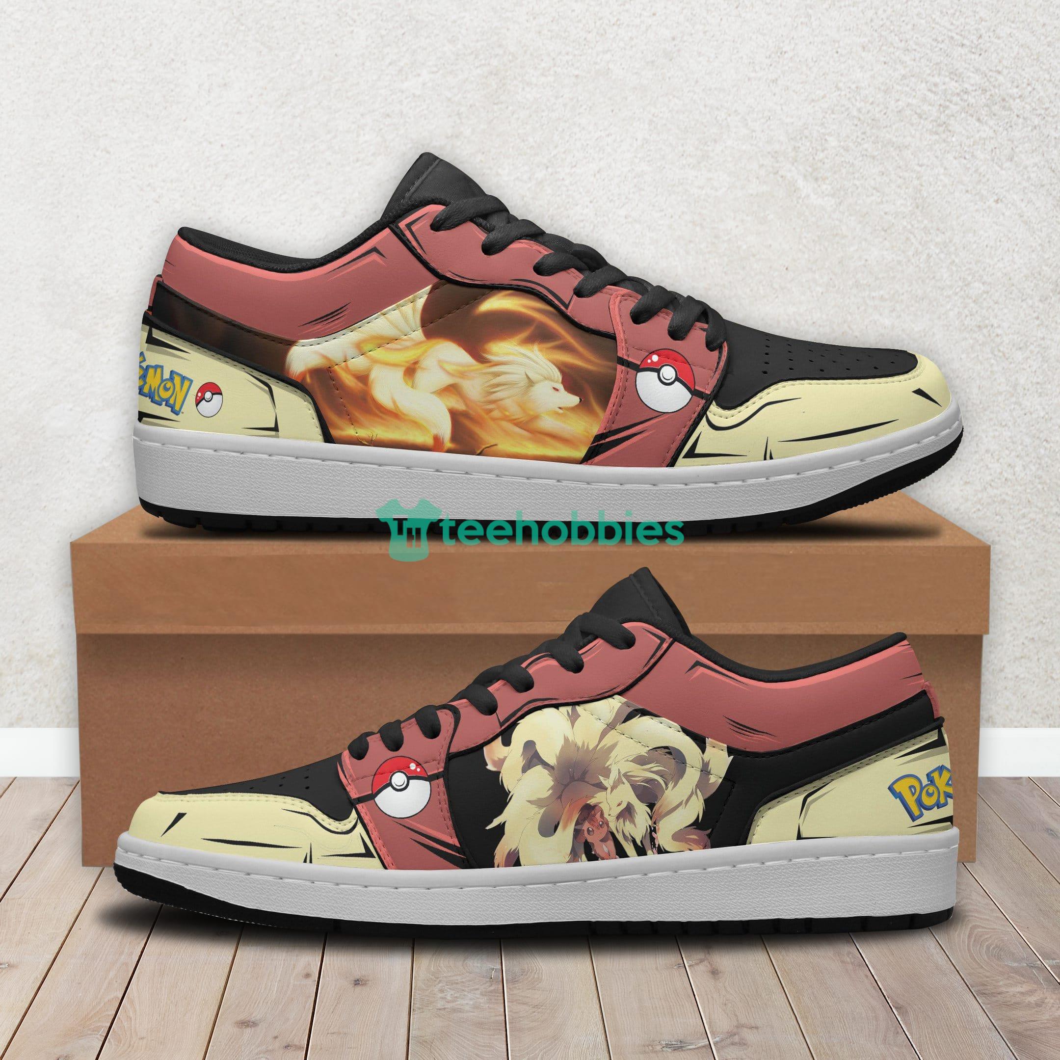 Ninetales Pokemon Anime Custom Air Jordan Low Top Shoesproduct photo 1