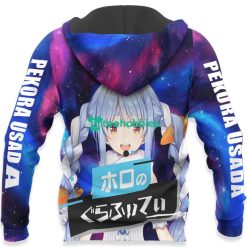 Pekora Usada All Over Printed 3D Shirt Holo Graffiti Custom Anime Fans Product Photo 5