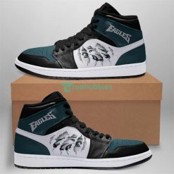 Philadelphia Eagles Air Jordan Hightop Shoes Product Photo 1