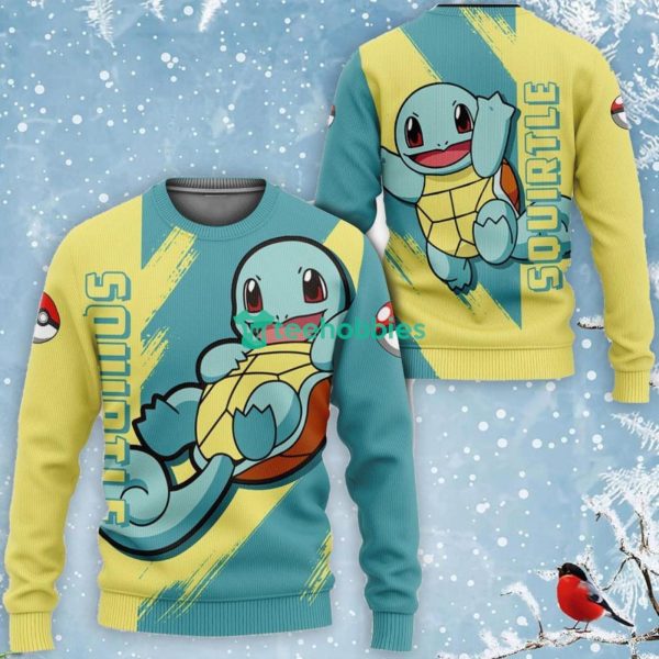 Pokemon Squirtle Lover All Over Printed 3D Shirt Anime Fans Product Photo 2
