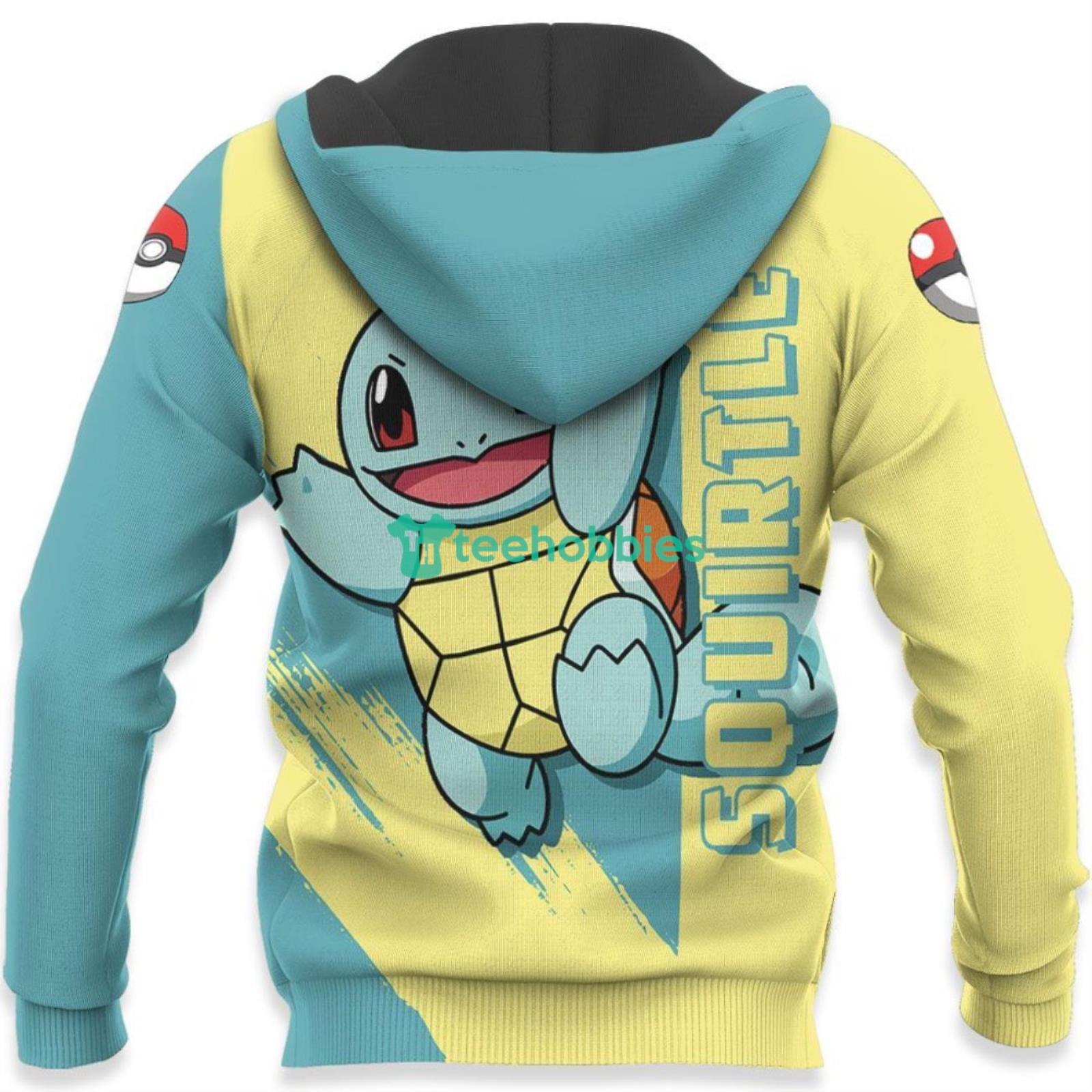 Pokemon Squirtle Lover All Over Printed 3D Shirt Anime Fans Product Photo 5 Product photo 2