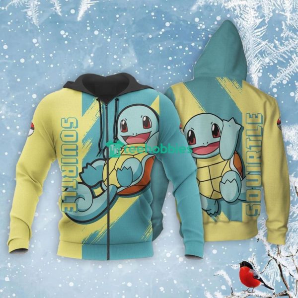 Pokemon Squirtle Lover All Over Printed 3D Shirt Anime Fans Product Photo 1