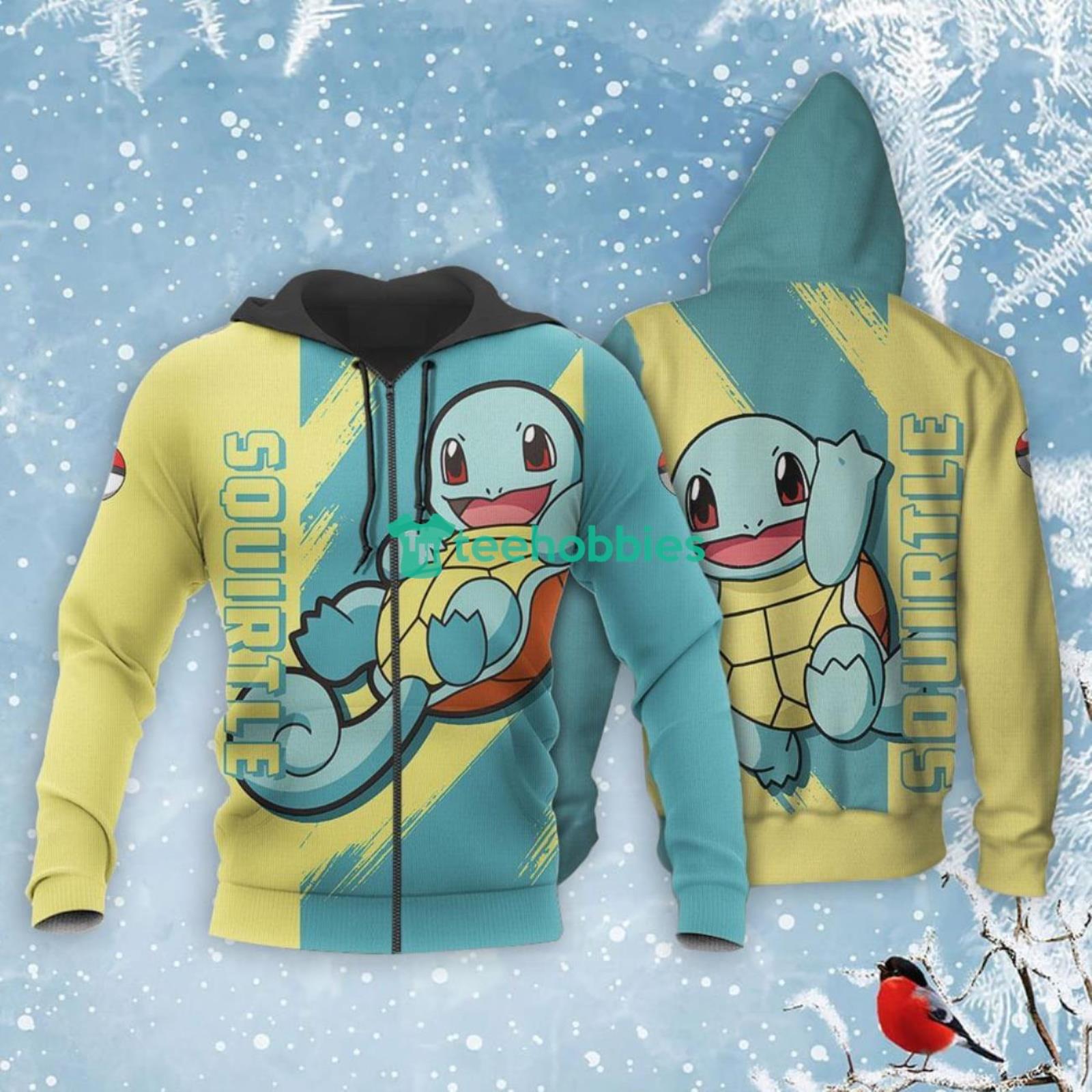 Pokemon Squirtle Lover All Over Printed 3D Shirt Anime Fans Product Photo 1 Product photo 1