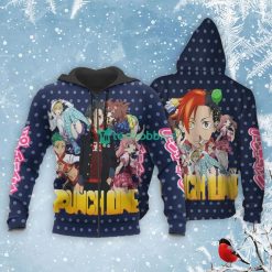 Punch Line All Over Printed 3D Shirt Custom Punch Line Anime Fans Product Photo 1