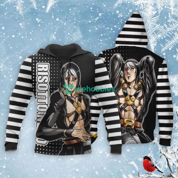 Risotto Nero All Over Printed 3D Shirt Custom Anime Fans JJBAs Product Photo 3