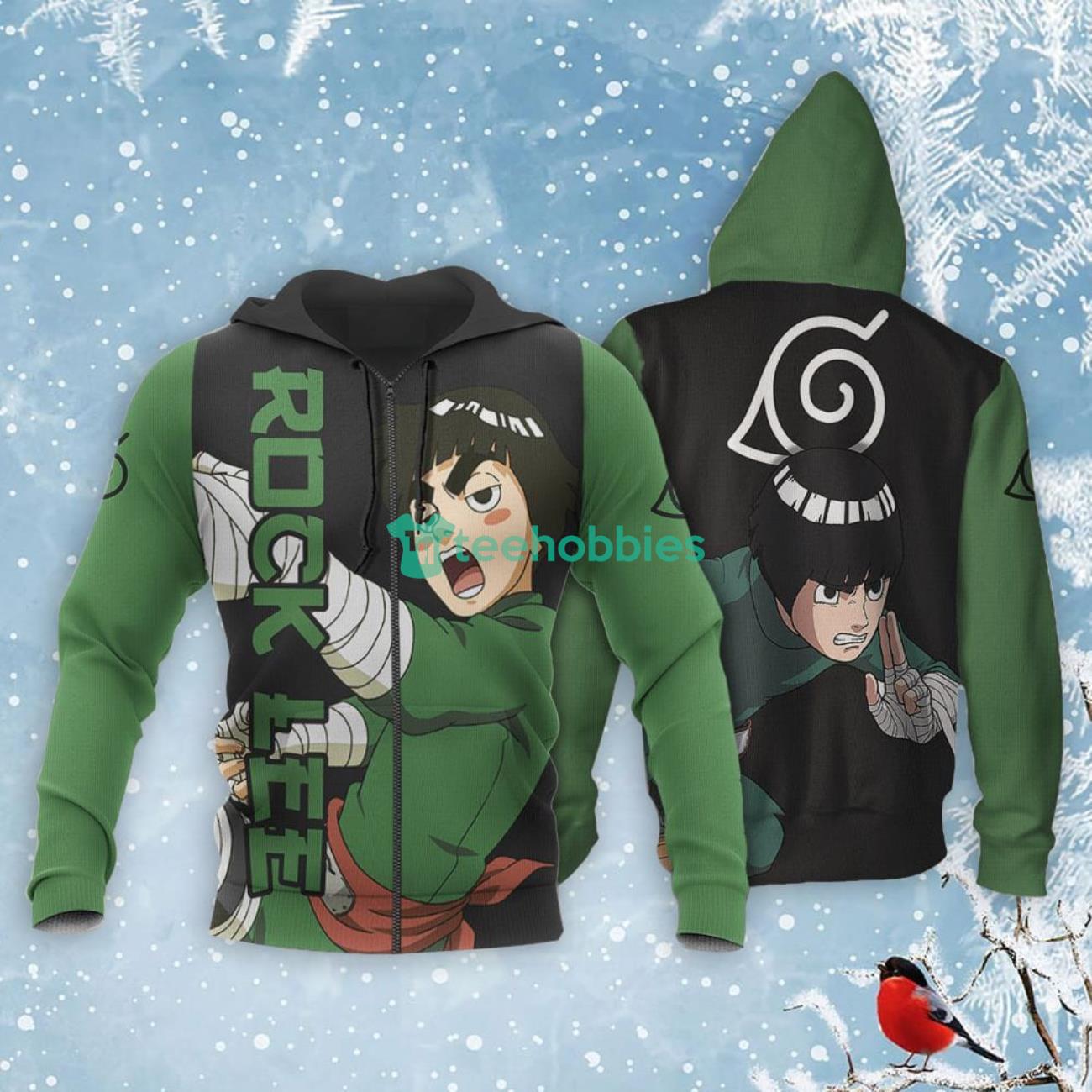Rock Lee All Over Printed 3D Shirt Custom Anime Fans Naruto Product Photo 1 Product photo 1