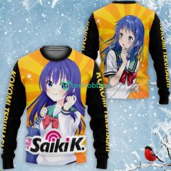 Saiki K Kokomi Teruhashi All Over Printed 3D Shirt Saiki K Anime Fans Product Photo 2