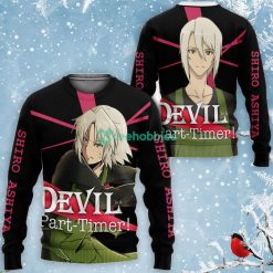 Shiro Ashiya All Over Printed 3D Shirt The Devil is a Part-Timer Custom Anime Fans Product Photo 2
