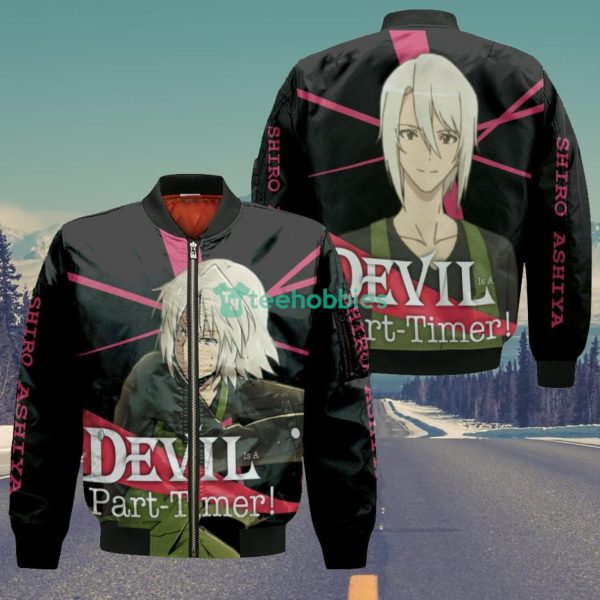 Shiro Ashiya All Over Printed 3D Shirt The Devil is a Part-Timer Custom Anime Fans Product Photo 4