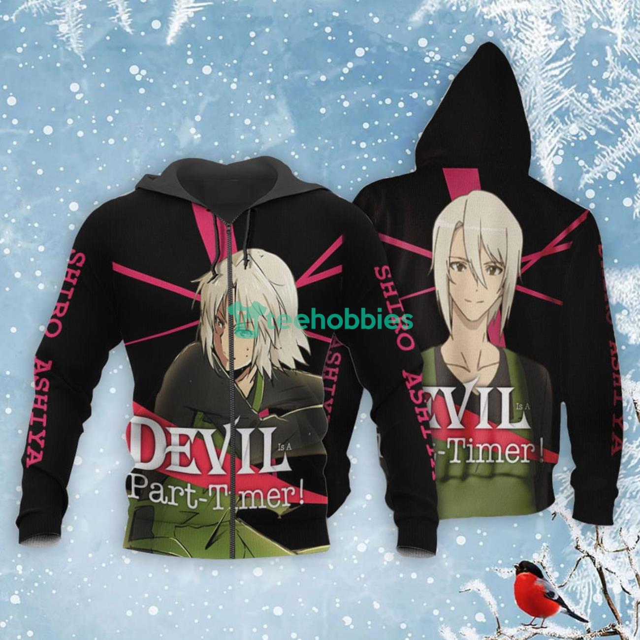Shiro Ashiya All Over Printed 3D Shirt The Devil is a Part-Timer Custom Anime Fans Product Photo 1 Product photo 1