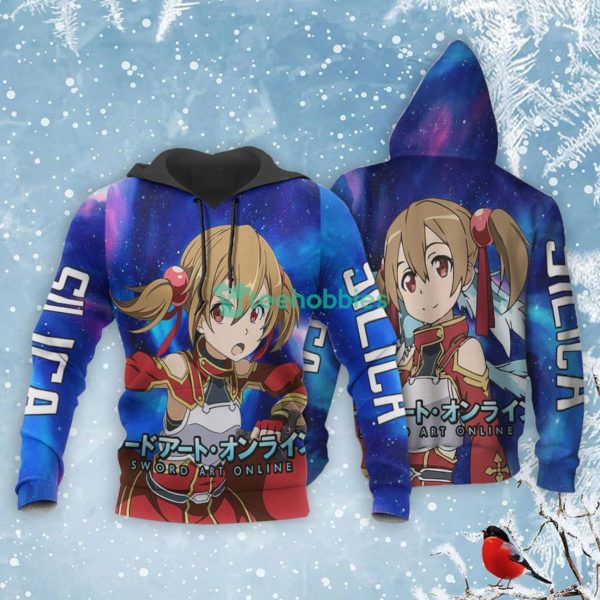 Silica All Over Printed 3D Shirt Sword Art Online Custom Anime Fans Product Photo 3