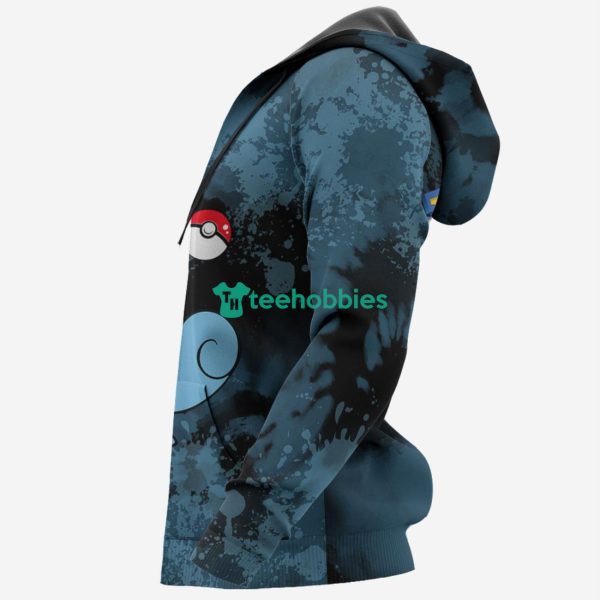 Squirtle All Over Printed 3D Shirt Custom Pokemon Anime Fans Product Photo 6