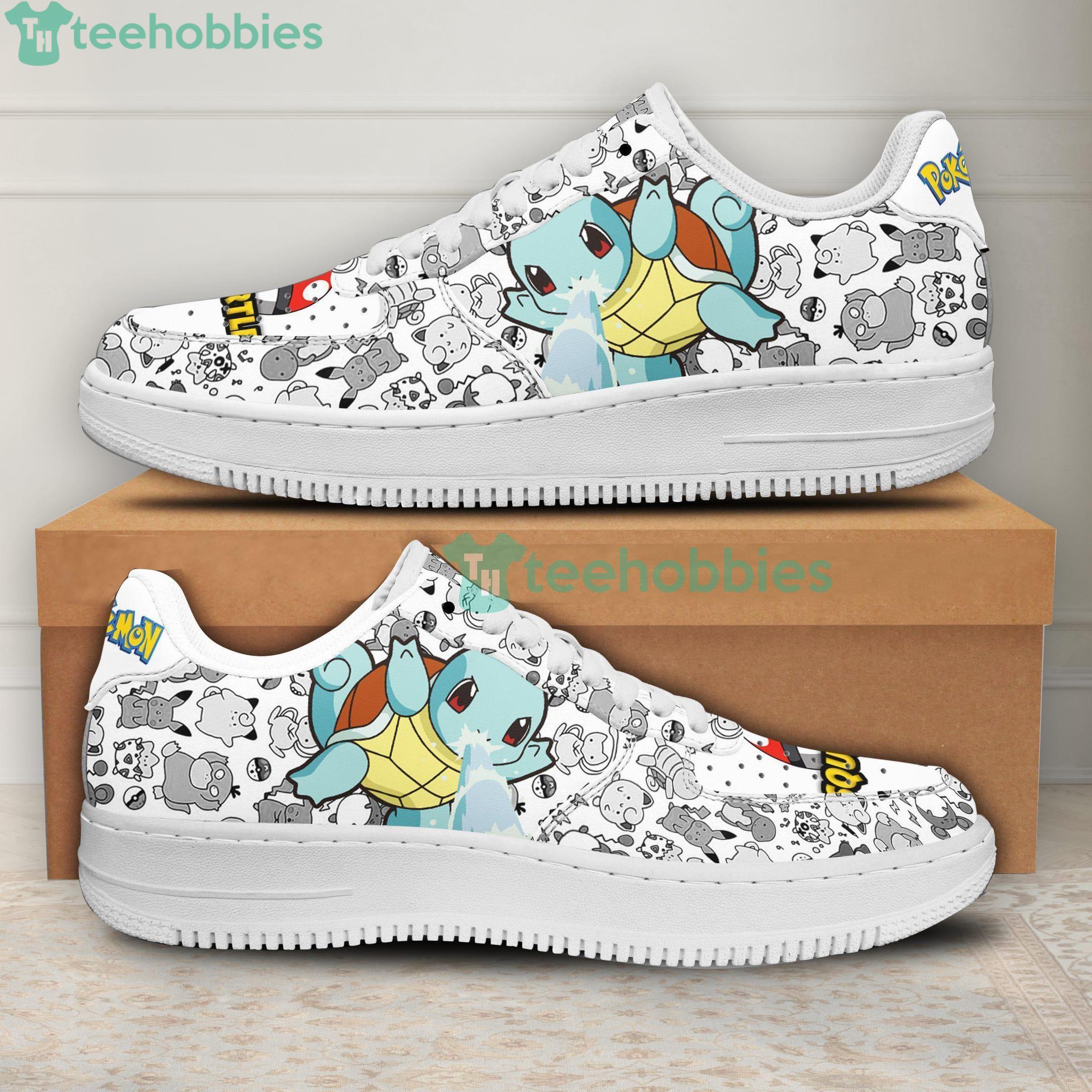 Squirtle Pokemon Lover Air Force Shoes For Fansproduct photo 1