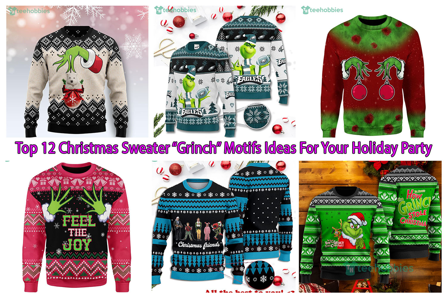San Jose Sharks Grinch Logo NHL Ideas Ugly Christmas Sweater Gift For Fans  - Freedomdesign