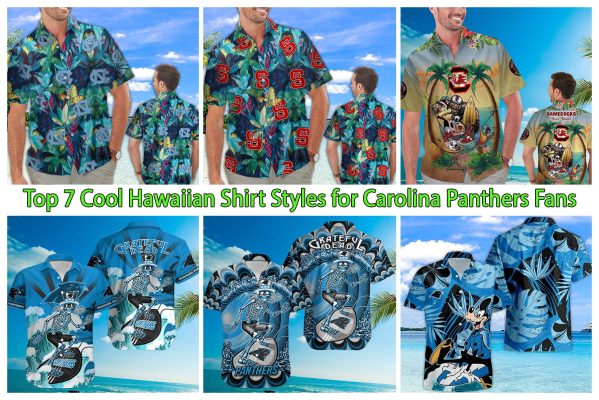 Top 7 Cool Hawaiian Shirt Styles for Carolina Panthers Fans