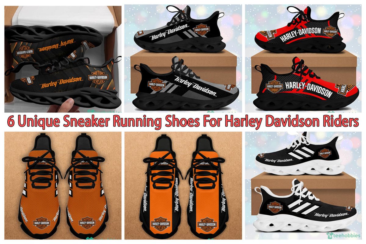 6 Unique Sneaker Running Shoes For Harley Davidson Riders