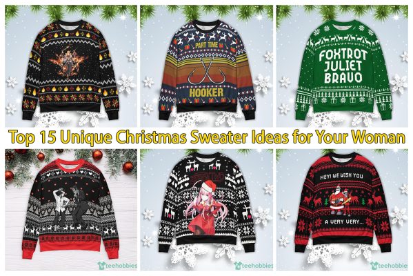 Top 15 Unique Christmas Sweater Ideas for Your Woman
