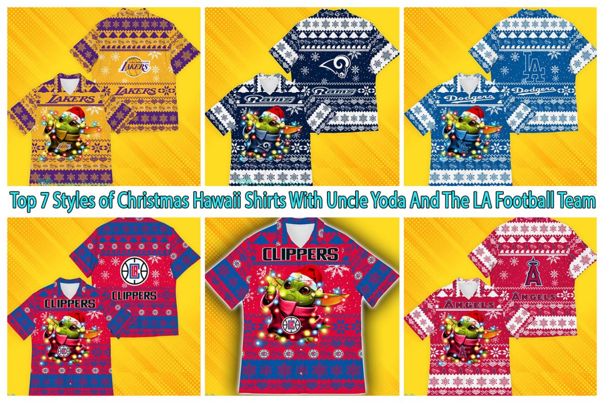 Top 7 Styles of Christmas Hawaii Shirts With Uncle Yoda And The LA Football Team