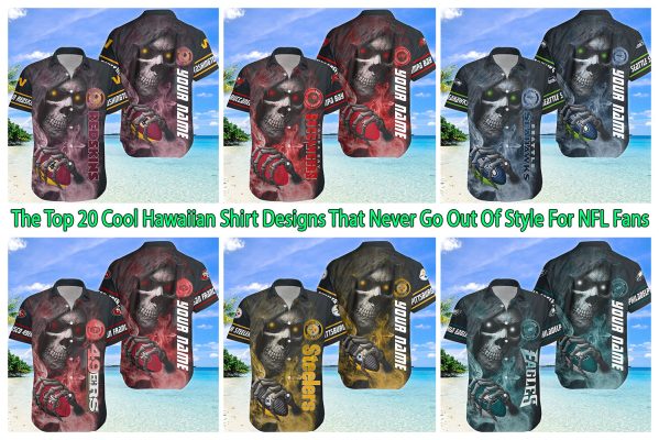 The Top 20 Cool Hawaiian Shirt Designs That Never Go Out Of Style For NFL Fans
