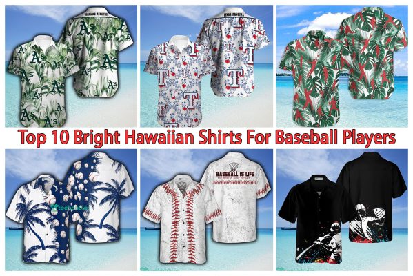 Top 10 Bright Hawaiian Shirts For Baseball Players