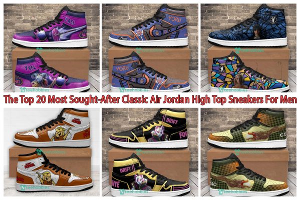 The Top 20 Most Sought-After Classic Air Jordan High Top Sneakers For Men