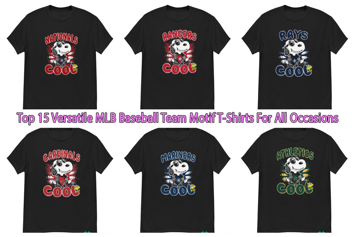 Top 15 Versatile MLB Baseball Team Motif T-Shirts For All Occasions