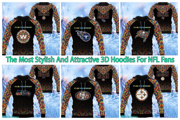 The Most Stylish and Attractive 3D Hoodies for NFL Fans