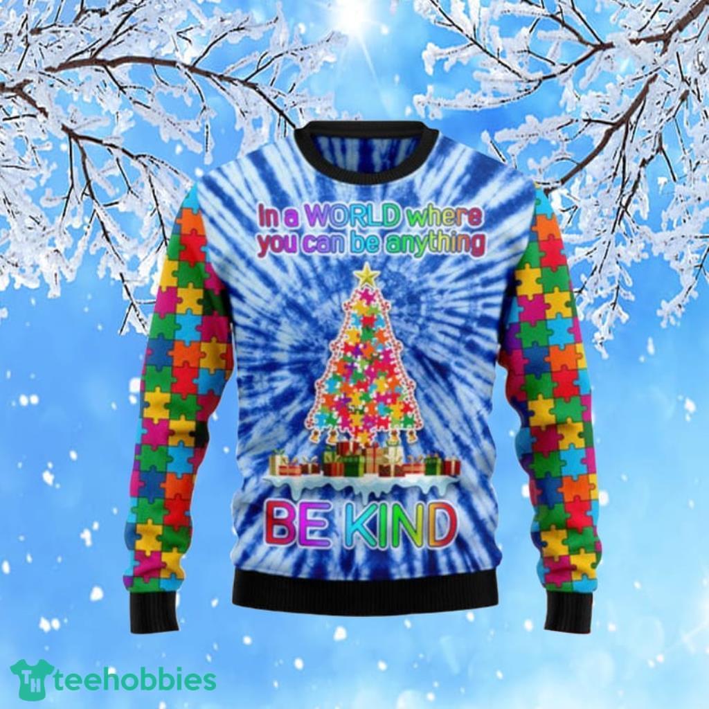 Autism Christmas Tree Ugly Christmas Sweaters For Men And Women Product Photo 1