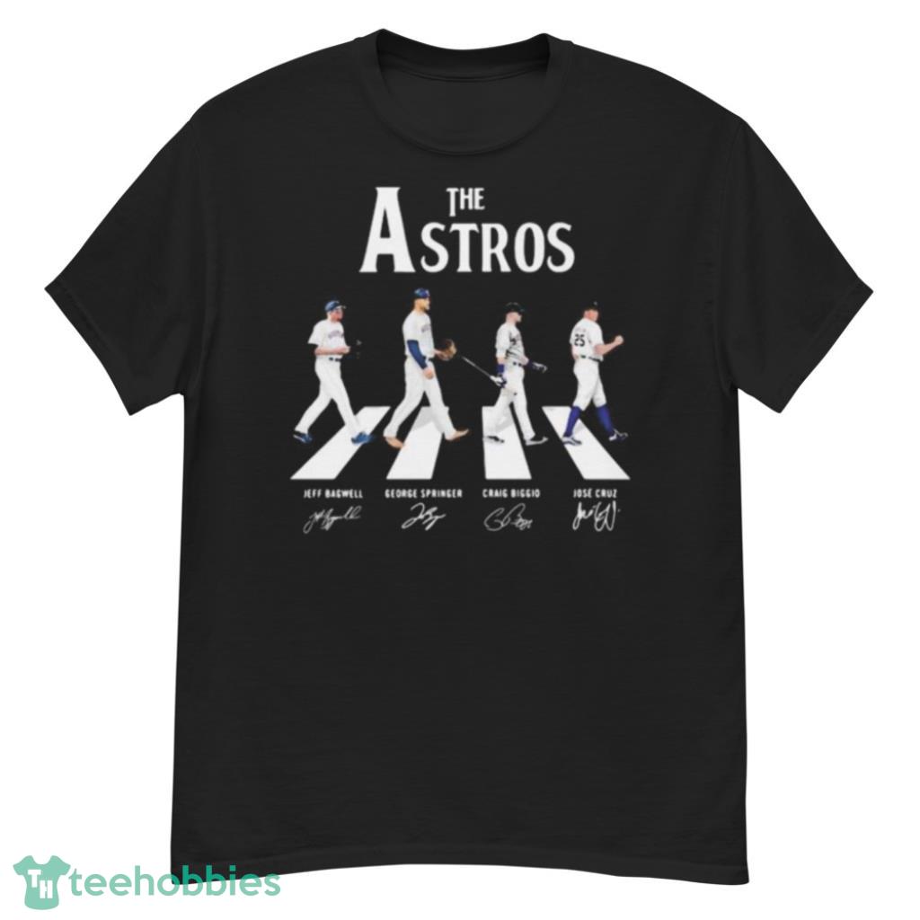 The Houston Astros Baseball Crossing The Line Signatures Shirt Product Photo 1